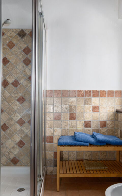 Casale Tiziano: Badkamer