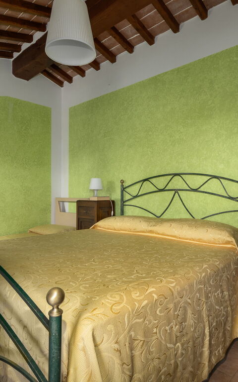 Casale Tiziano: slaapkamer