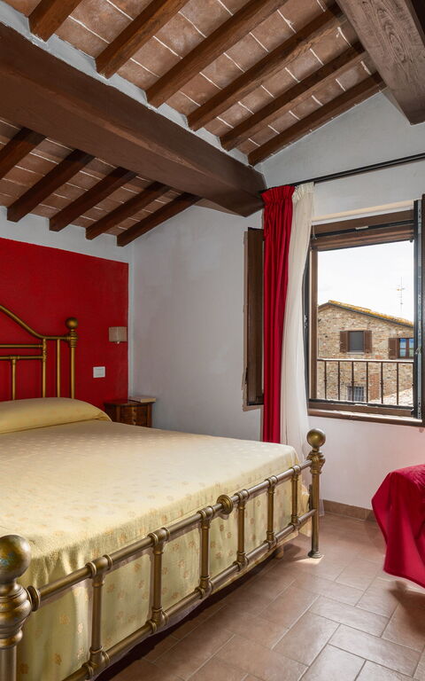 Casale Tiziano: slaapkamer