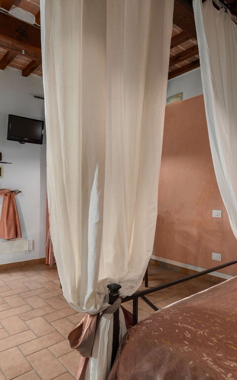 Casale Tiziano: slaapkamer