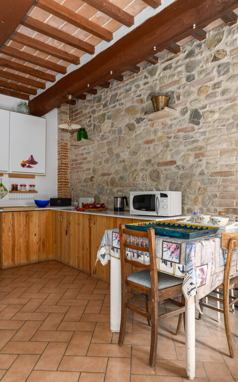 Casale Tiziano: Keuken