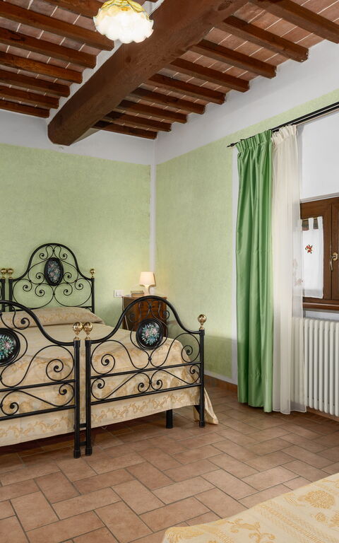 Casale Tiziano: slaapkamer