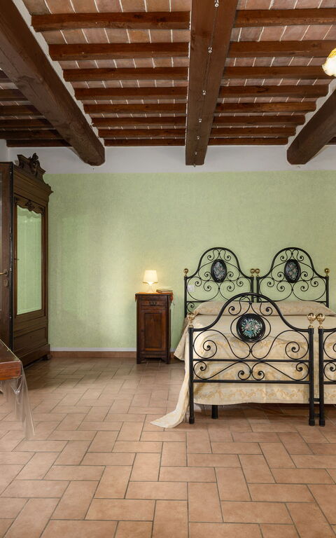 Casale Tiziano: slaapkamer