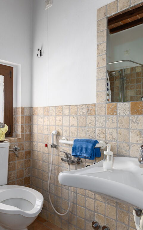 Casale Tiziano: Badkamer