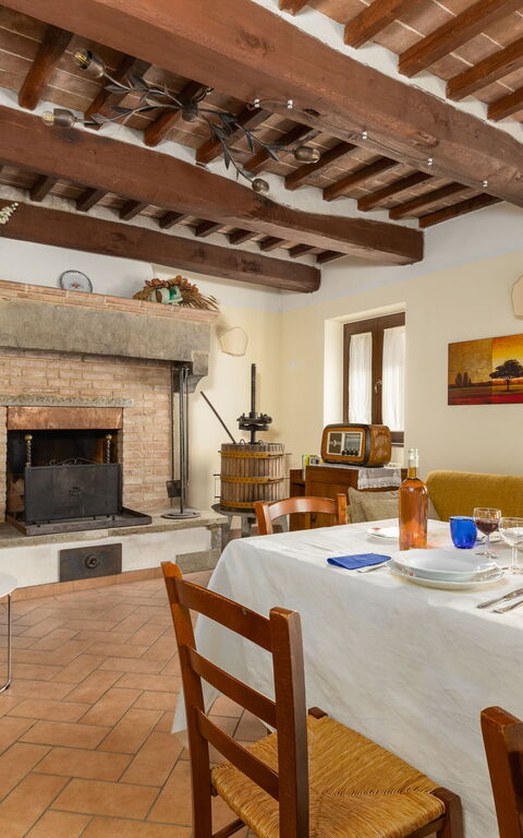 Casale Tiziano: Lunchroom