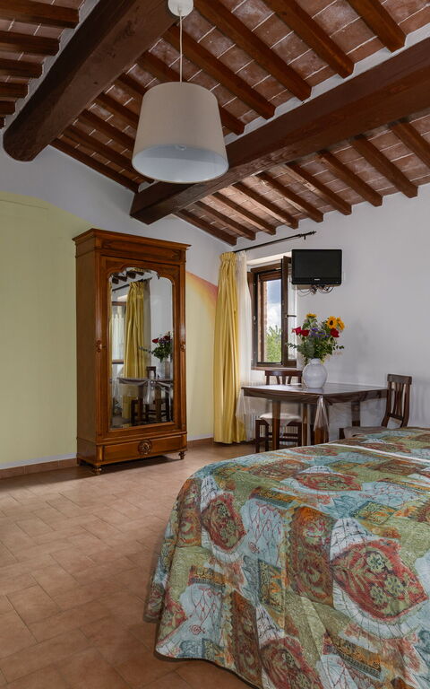 Casale Tiziano: slaapkamer