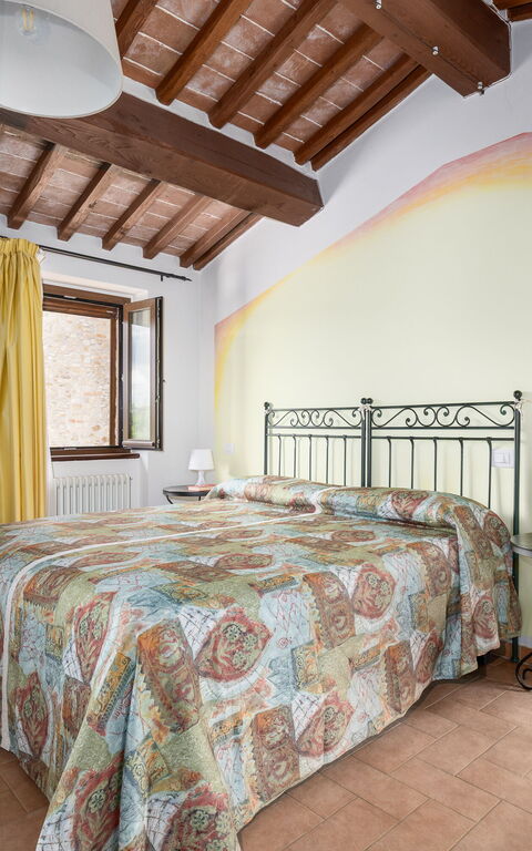 Casale Tiziano: slaapkamer