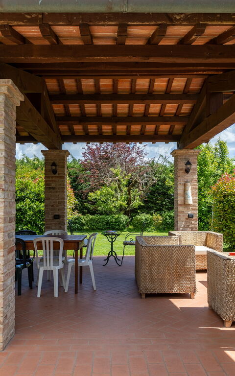 Casale Tiziano: Balkon / terras / patio, Buitenkanten, Buitenshuis