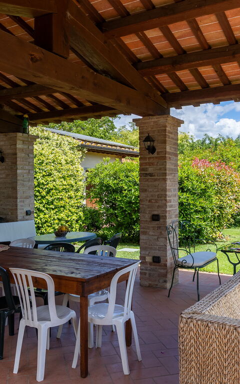 Casale Tiziano: Balkon / terras / patio