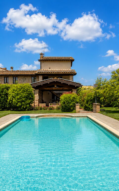 Casale Tiziano: Buitenkanten, Buitenshuis, Tuin, zwembad