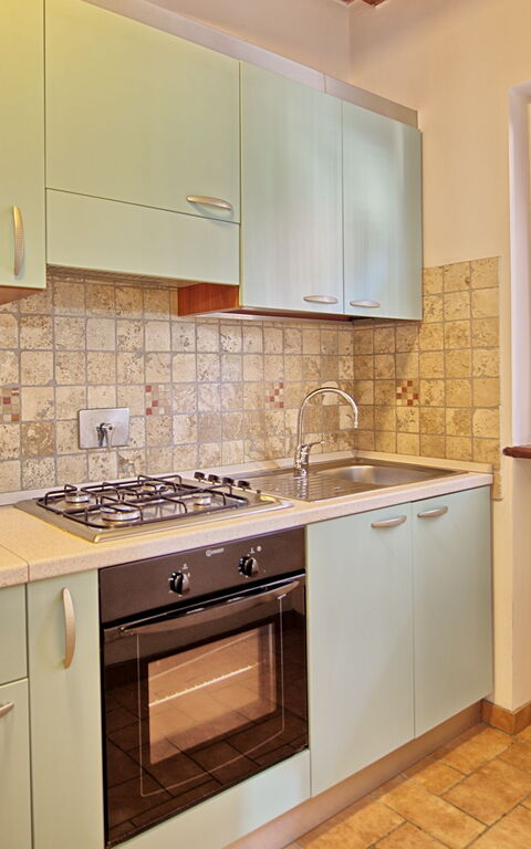 Casale Tiziano: Keuken, Lunchroom