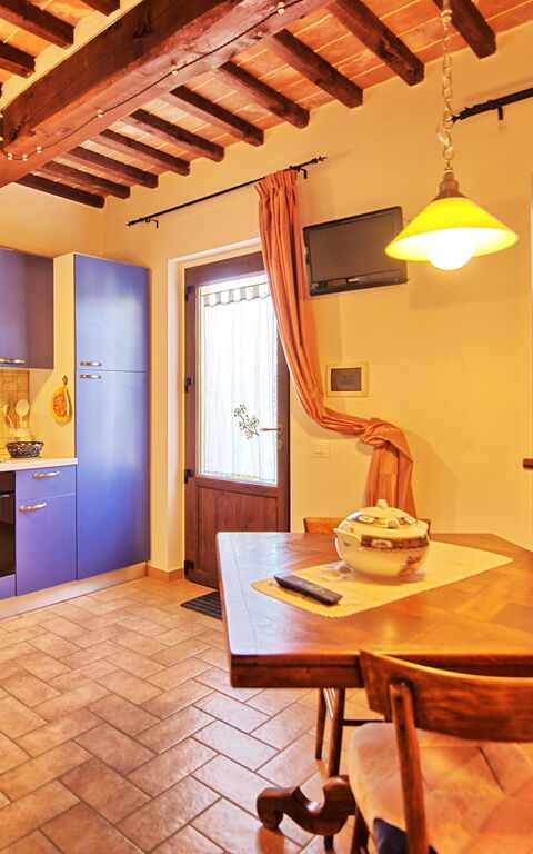 Casale Tiziano: Keuken, Lunchroom