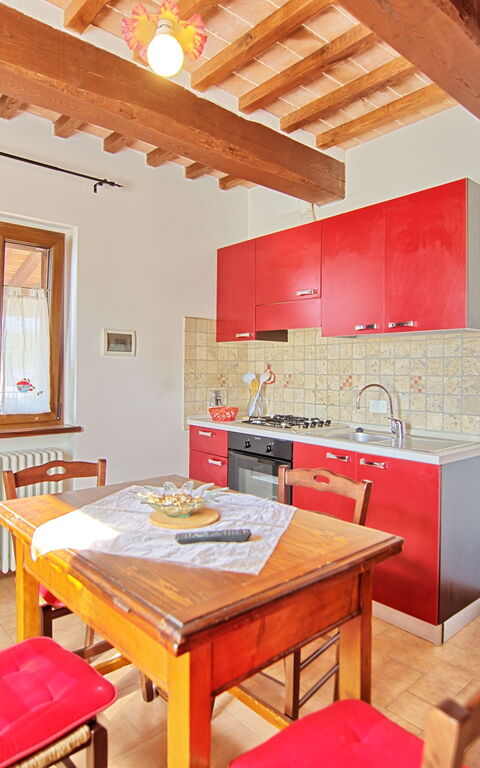 Casale Tiziano: Keuken, Lunchroom