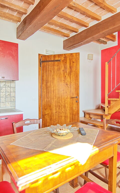 Casale Tiziano: Keuken, Lunchroom