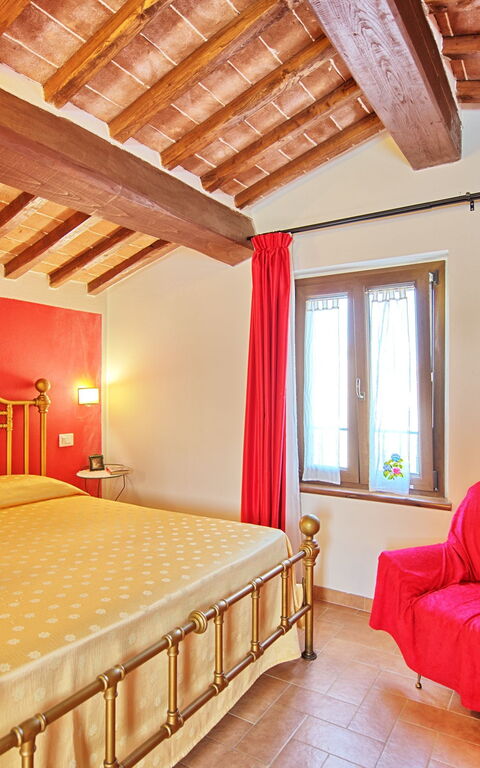 Casale Tiziano: slaapkamer