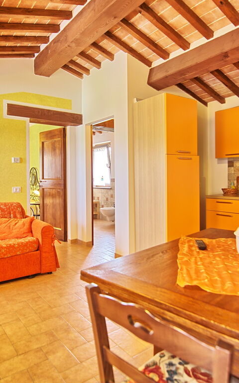 Casale Tiziano: Keuken, Lunchroom