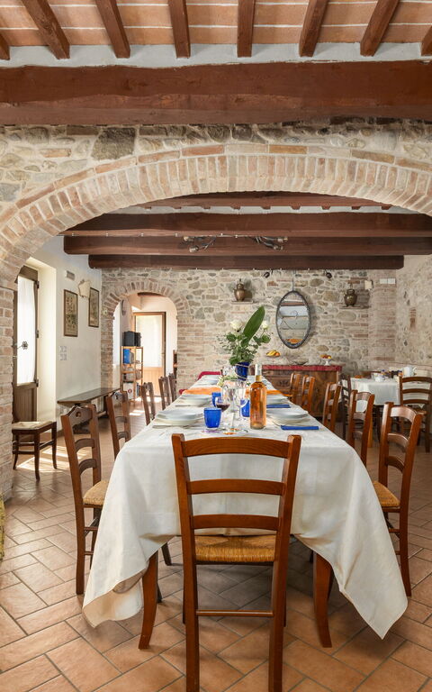 Casale Tiziano: Lunchroom
