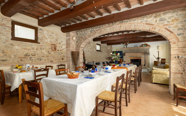 Casale Tiziano: Lunchroom