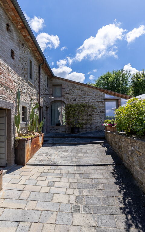 Casa La Fonte: Buitenkanten, Buitenshuis