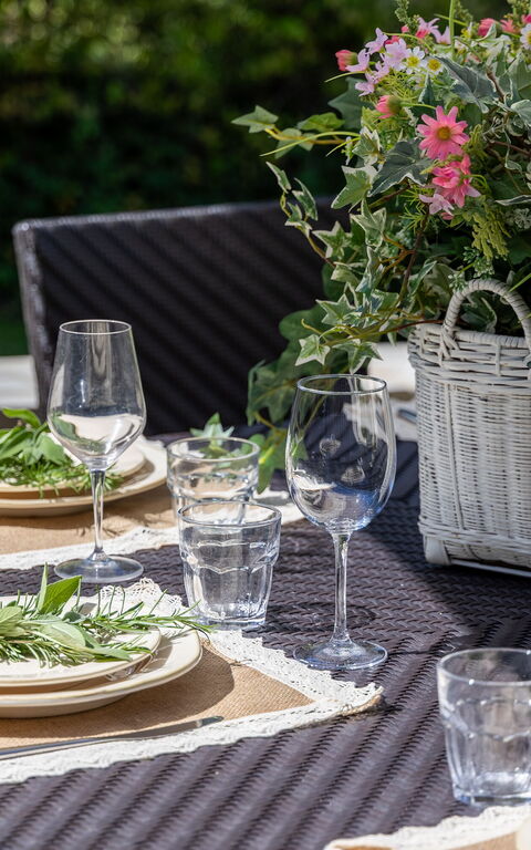 Casa La Fonte: Balkon / terras / patio, Buitenkanten, Buitenshuis