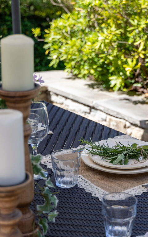 Casa La Fonte: Balkon / terras / patio, Buitenkanten, Buitenshuis