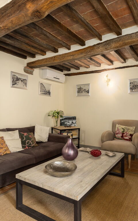 Casa La Fonte: Woonkamer