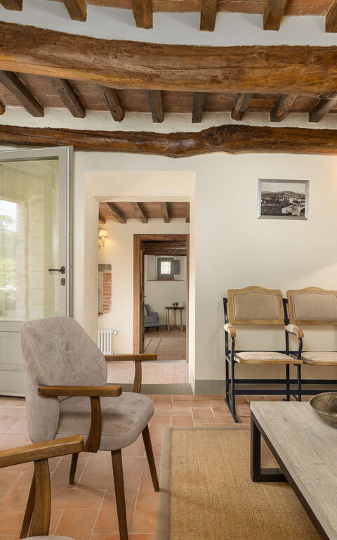 Casa La Fonte: Woonkamer