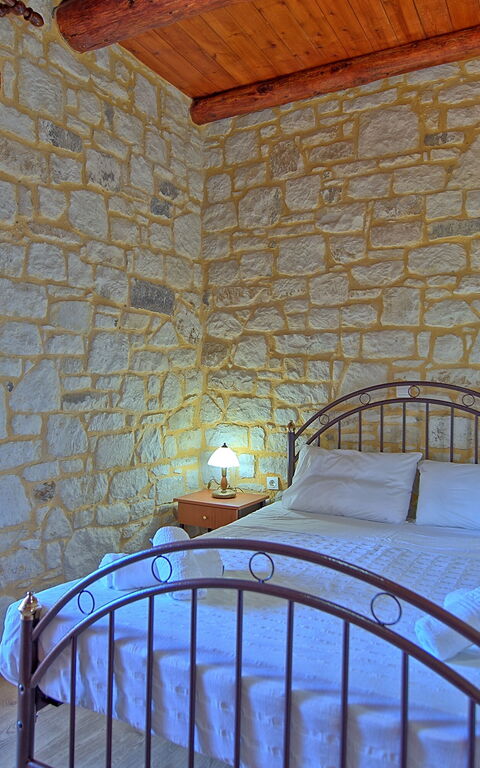 Villa Vrisses: slaapkamer