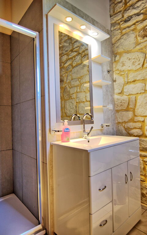 Villa Vrisses: Badkamer