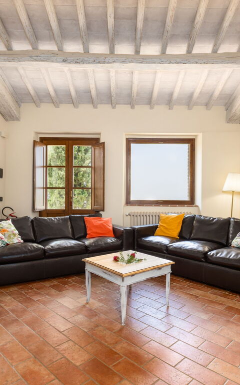 Casale Santa Francesca: Woonkamer