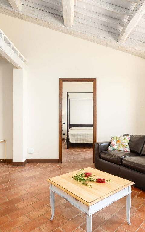 Casale Santa Francesca: Woonkamer