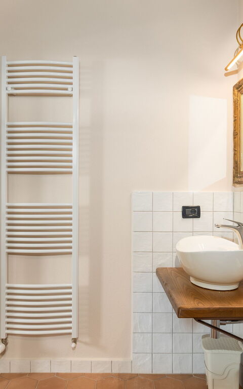 Casale Santa Francesca: Badkamer