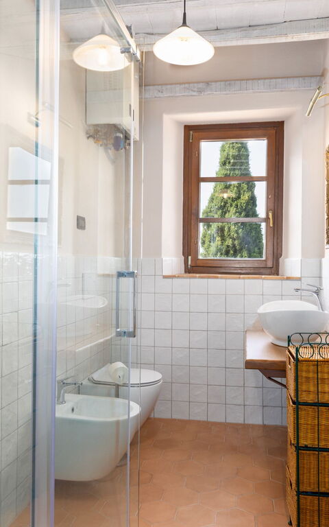 Casale Santa Francesca: Badkamer