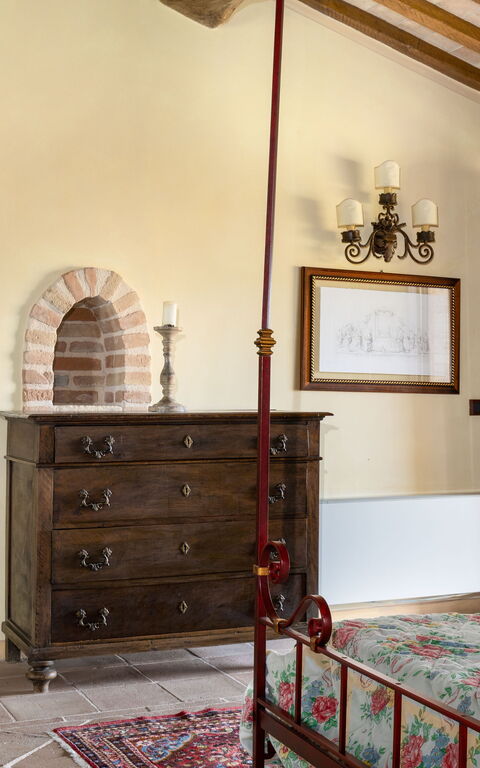 Villa Assisi: slaapkamer