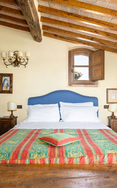 Villa Assisi: slaapkamer