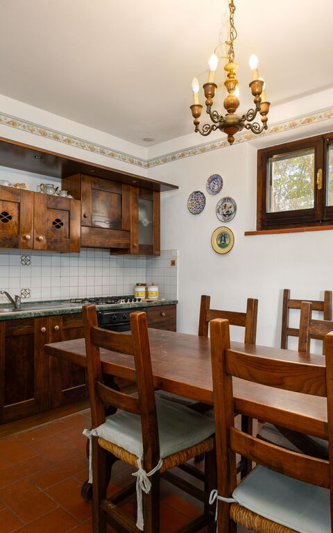 Villa Reale: Keuken, Lunchroom