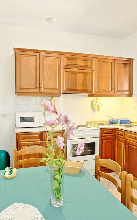 Beach Villa Nancy: Keuken, Lunchroom