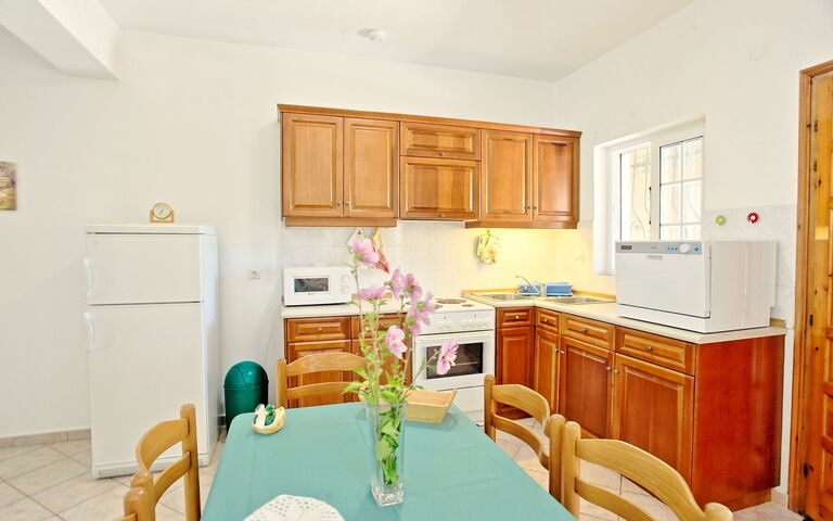 Beach Villa Nancy: Keuken, Lunchroom