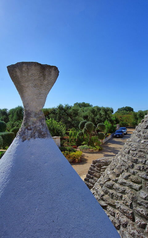 Trullo Santo Stefano: Buitenkanten
