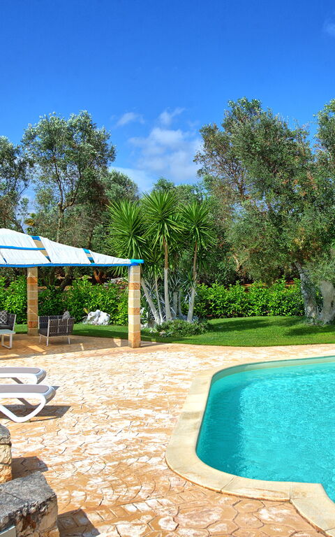 Lamia Santo Arcangelo: Buitenshuis, Tuin, zwembad