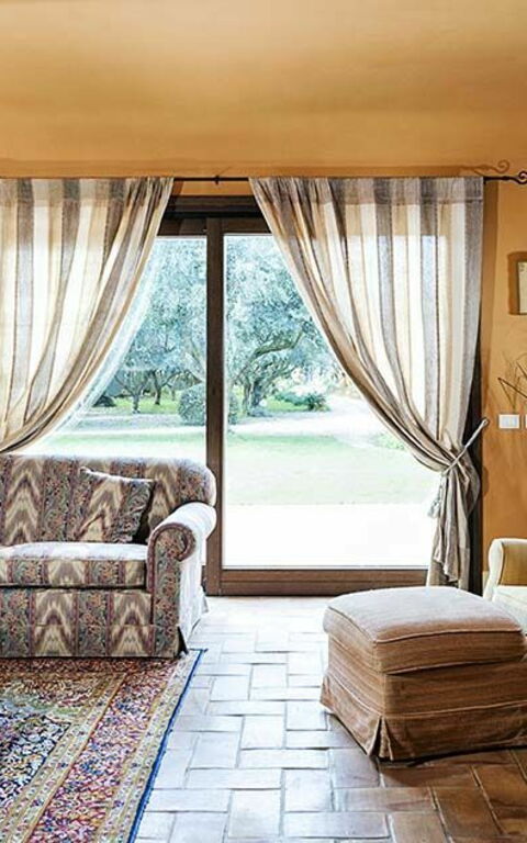 Villa Arangea: Woonkamer