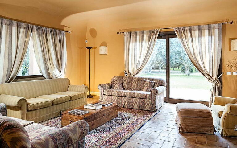 Villa Arangea: Woonkamer