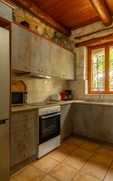 Villa Nipos: Badkamer, Keuken