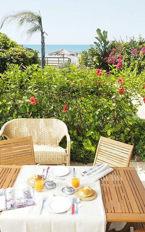 Villa Ariel: Buitenshuis, Tuin