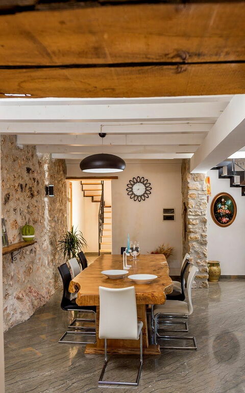 Villa Le Muse: Lunchroom, Woonkamer