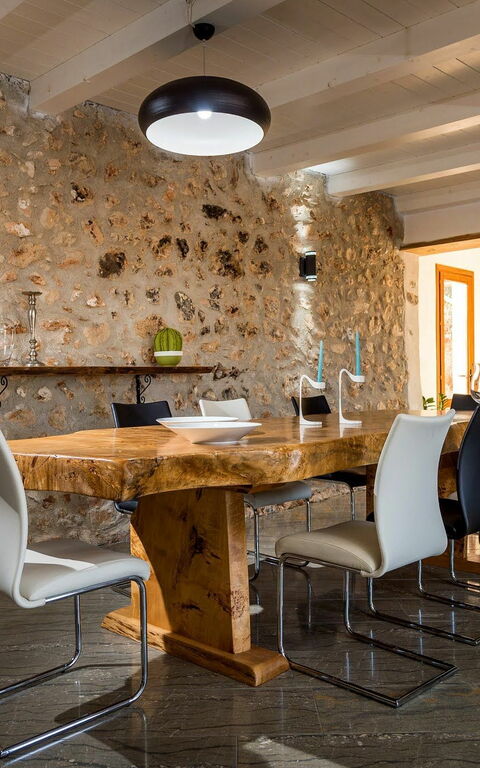 Villa Le Muse: Lunchroom, Woonkamer