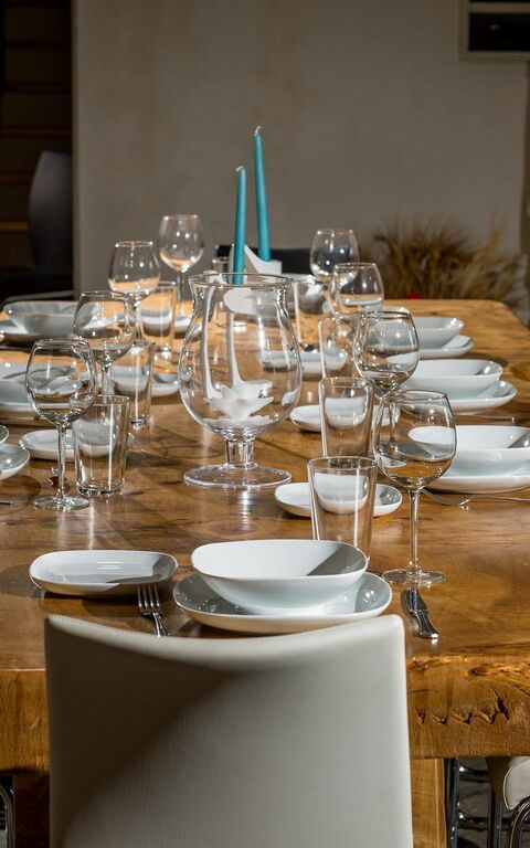 Villa Le Muse: Lunchroom, Woonkamer