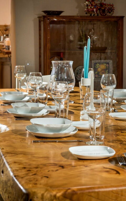 Villa Le Muse: Lunchroom, Woonkamer