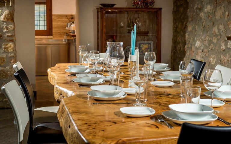 Villa Le Muse: Lunchroom, Woonkamer