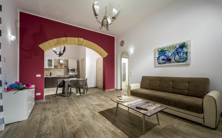 Villa Mare e Monti: Woonkamer
